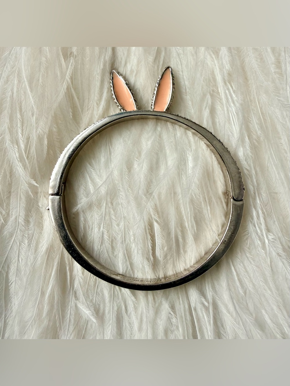 Kate Spade Rabbit Ears Bangle Hinged Bracelet